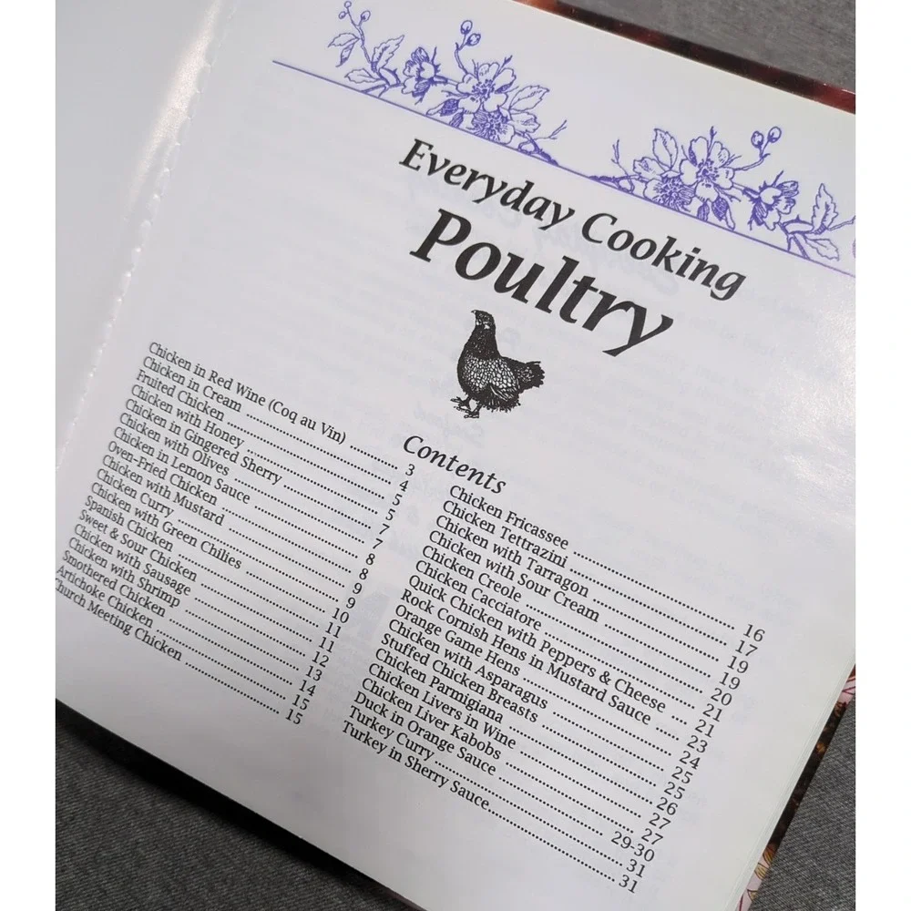 Vintage Kmart 1999 Everyday Cooking Poultry Cookbook by Jake Ratcliffe‎ 31 Pages